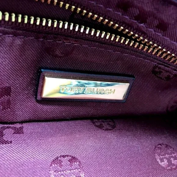 Tory Burch Burgundy Shoulder Bag - Picture 2 of 11
